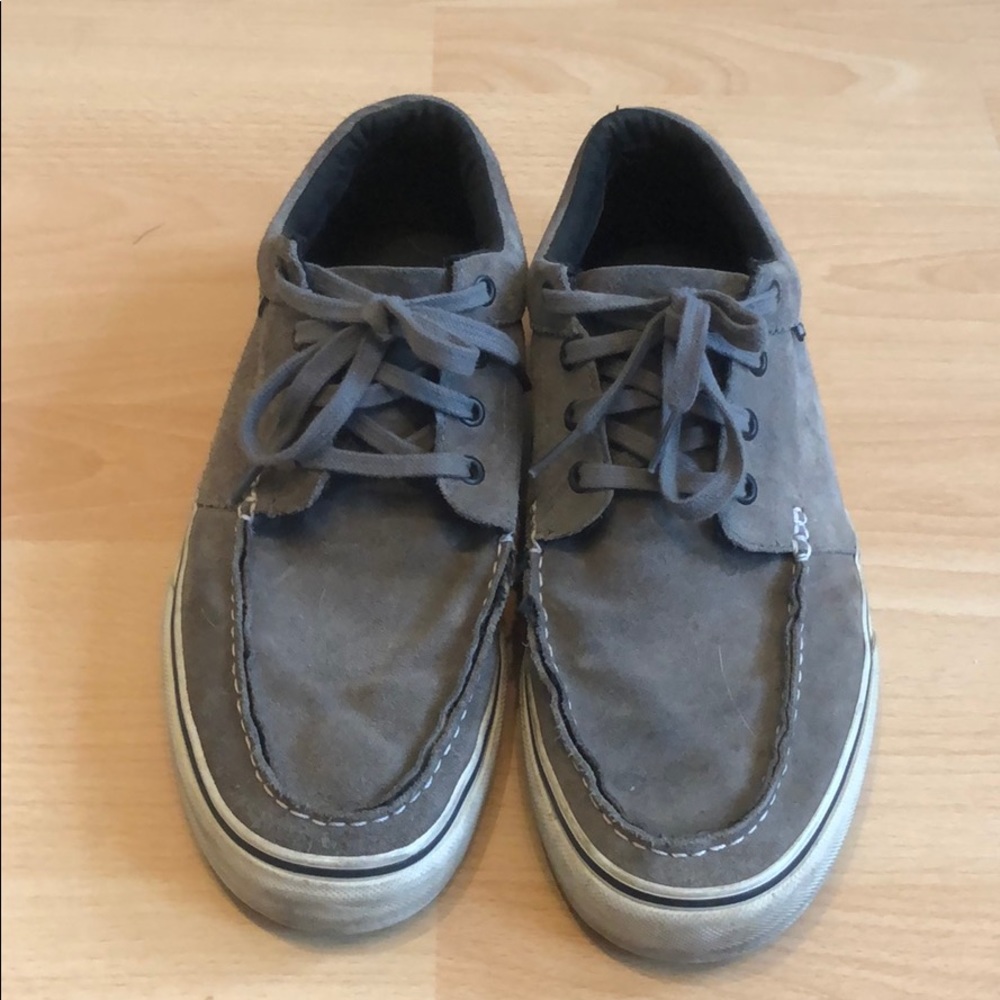 Grey Suede Vans